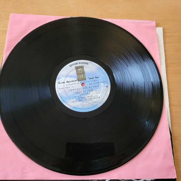 LINDA RONSTADT Mad Love LP Vinyl 1980 Asylum Records 5E-510 Pop Rock Music LP2 - Picture 5 of 7